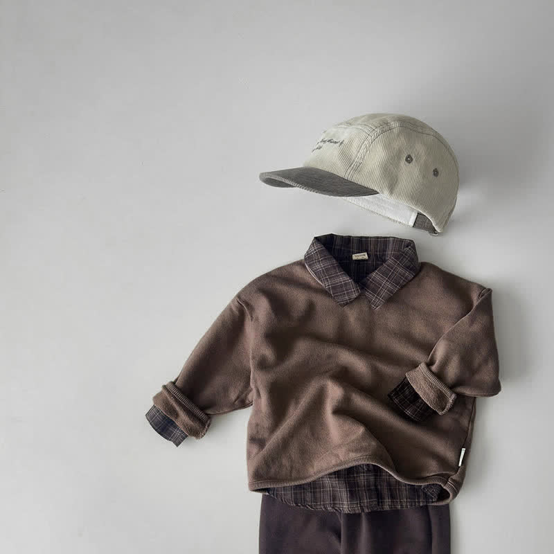 Baby Toddler Solid Color Loose T-Shirt - image 11