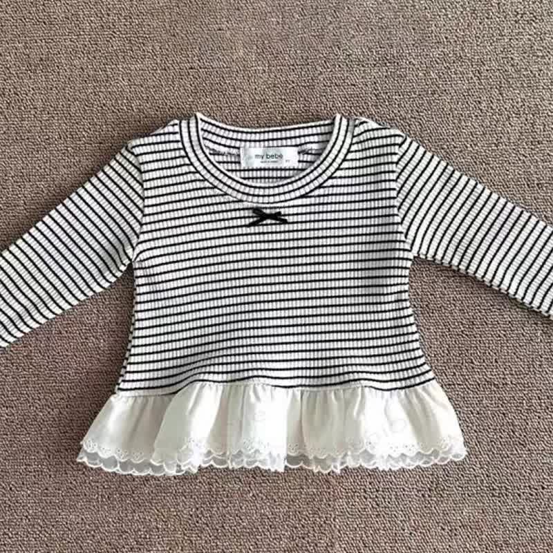 Baby Toddler Girl Top/Pants - Stripe Top - 5-7T - image 6