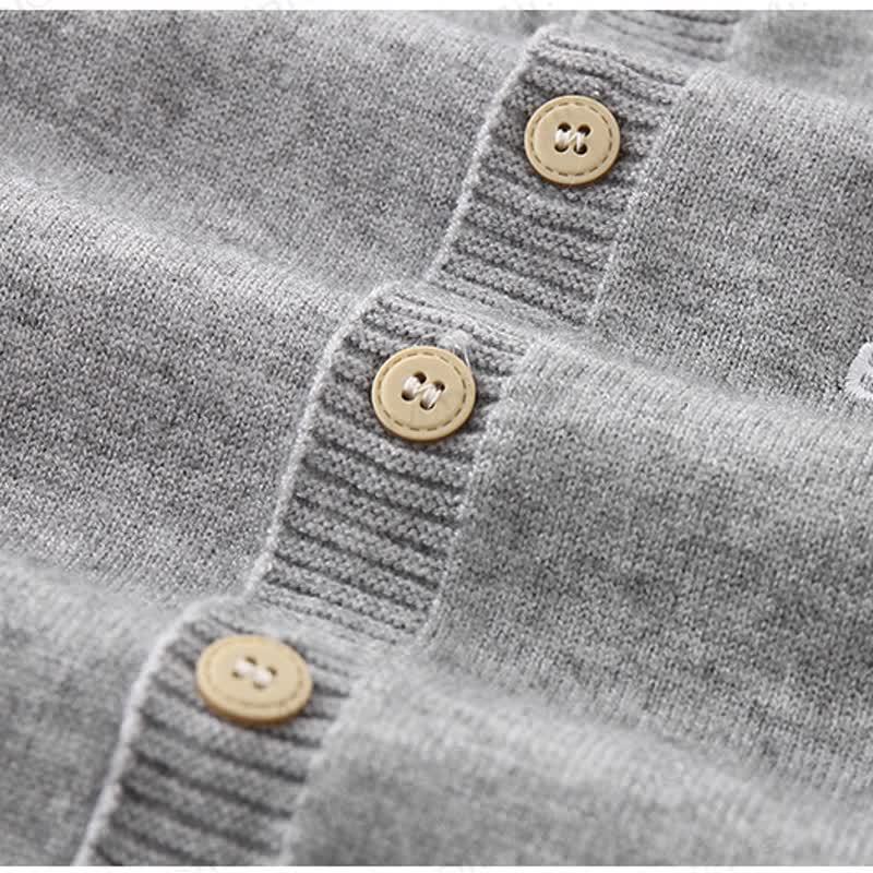 Baby Boys Bear Knitted Romper - image 5