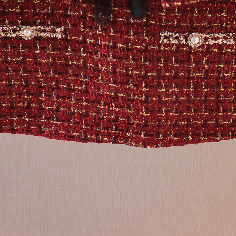 Baby Toddler Bow Sweet Red Set - image 14