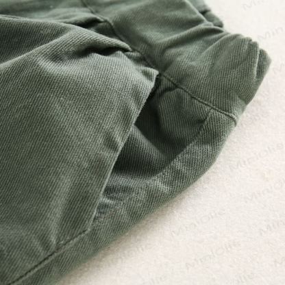 Toddler Boy Pure Color Simple Pants - image 9