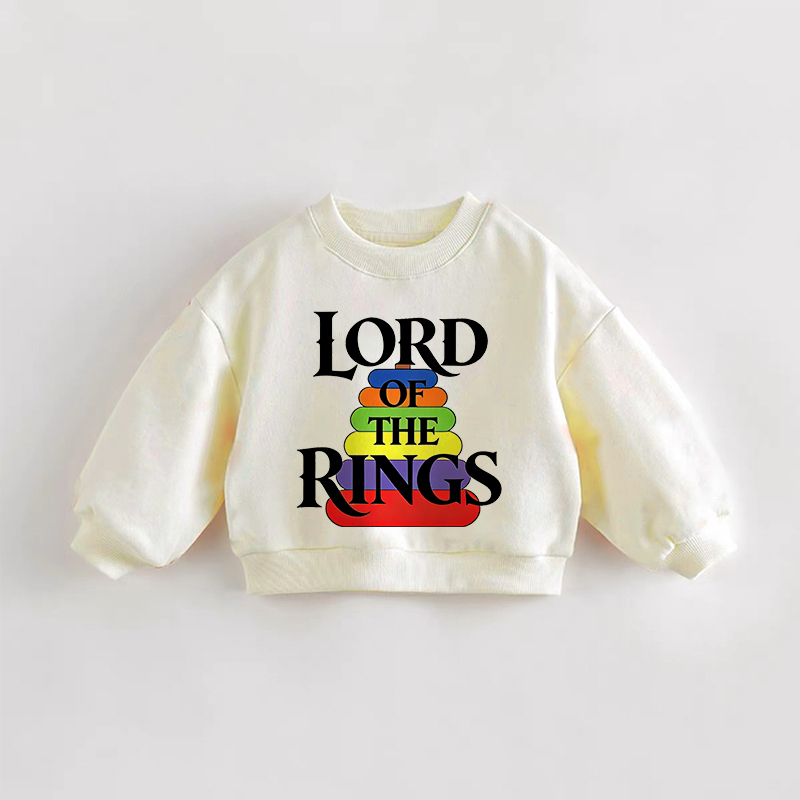 LORD OR THE RINGS Baby Toddler Sweatshirt - Cream - 3-5T - image 1