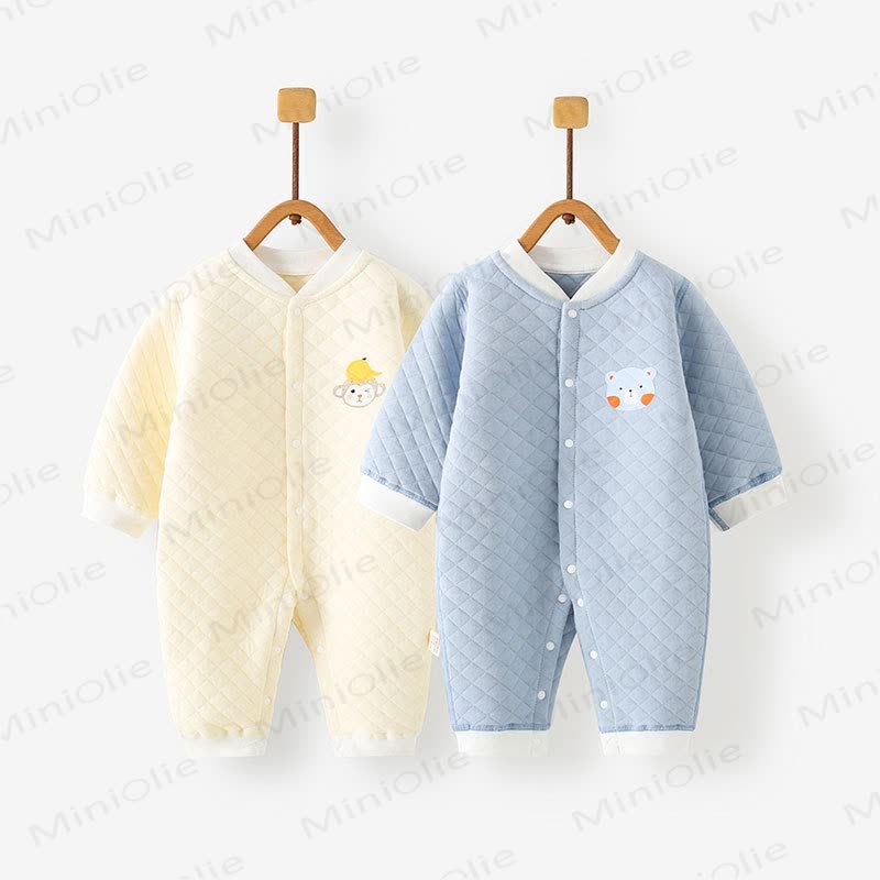  Newborn Baby Animal Thick Romper - image 2