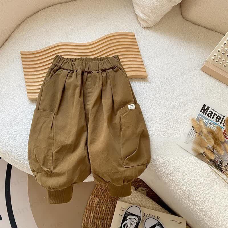 Baby Toddler Boy Jogger Pants - Yellow - 5-7T - image 3