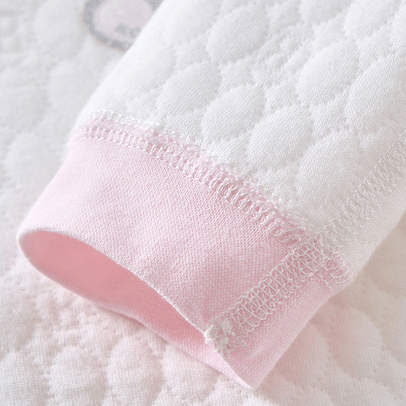 Baby 2-Piece Simple Soft Pajamas Set - image 4