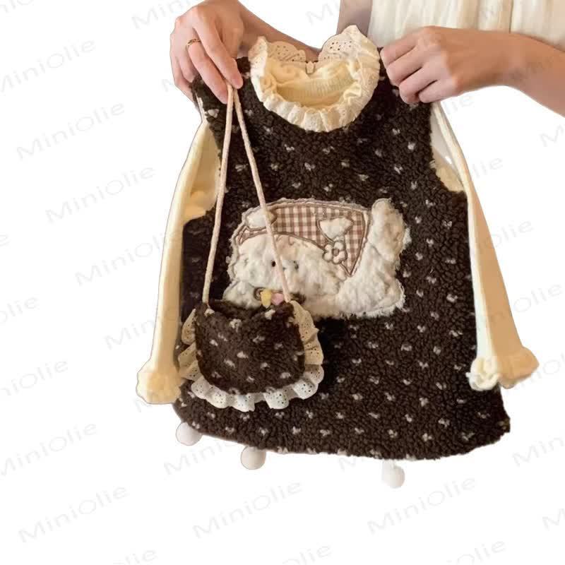 Baby Toddler Girl Heart Flower Lace Sleeveless Dress - image 4