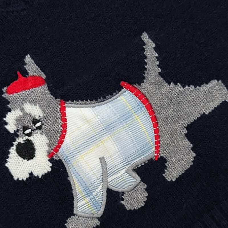 Baby Toddler Puppy Preppy Knit Vest or Striped Shirt - image 7