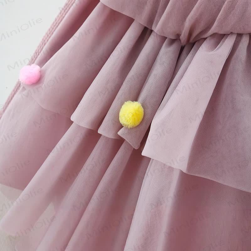 Baby Girl Love Mesh Dress - image 10