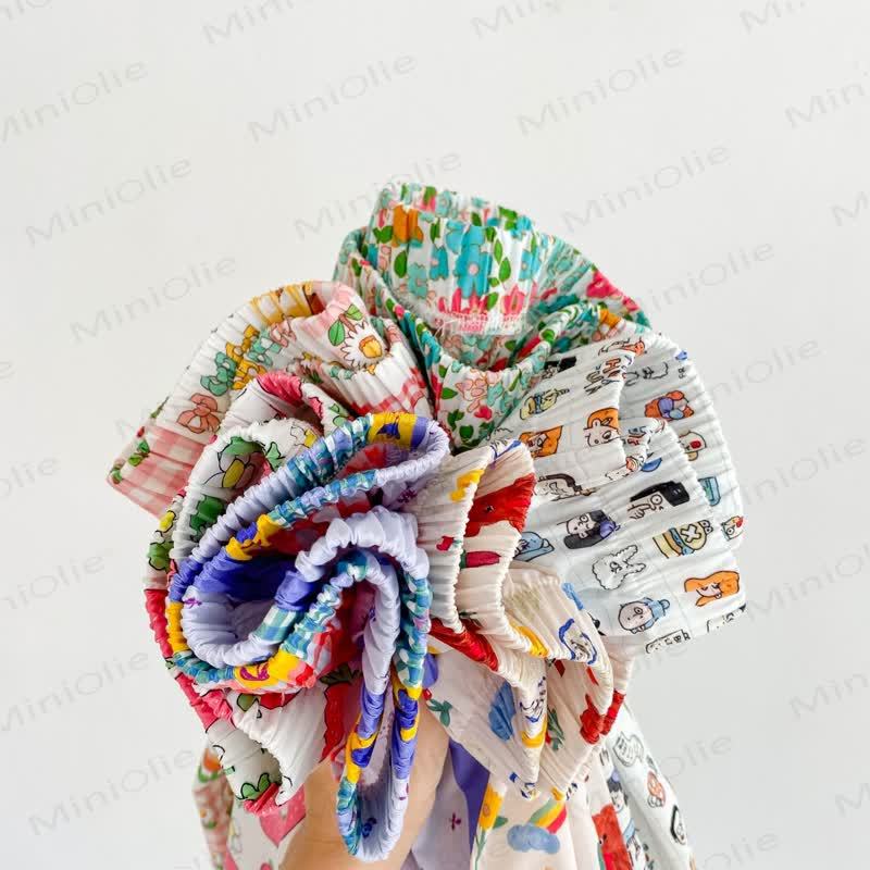 Toddler Colorful Bear Flower Strawberry Pants - image 8