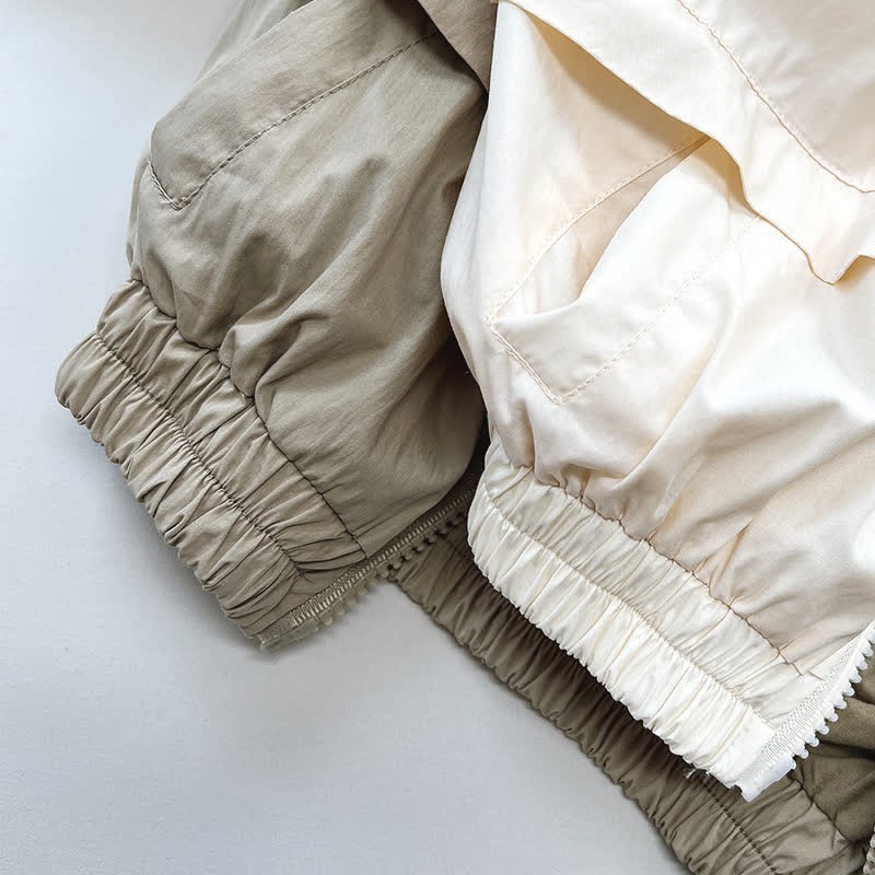 Toddler Boy Retro Stand Collar Jacket - image 7