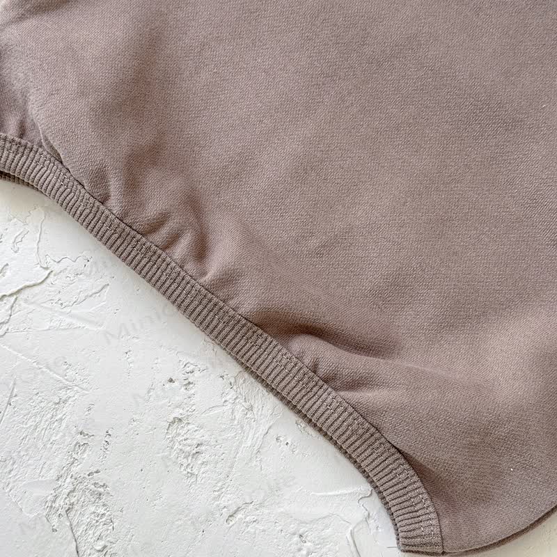 Baby Girl Solid Color 2-piece Sweatshirt Set - image 24