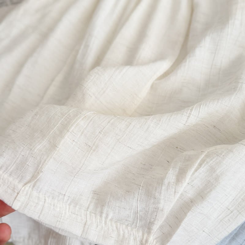 Toddler Kid Airy Linen Blend Wide Leg Pants - image 6