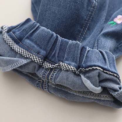 Toddler 2-Piece Lovely Flower Denim Set - image 13