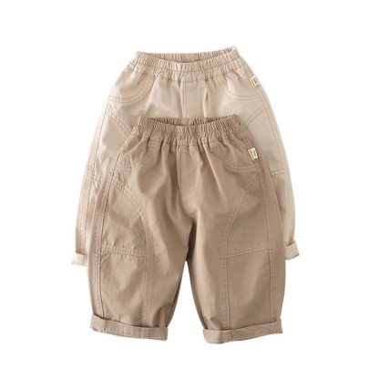 Baby Toddler Loose Solid Color Pants - image 3