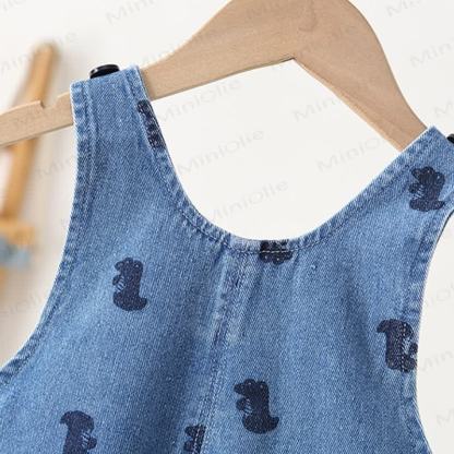 Toddler Dino Pocket Overalls - image 4