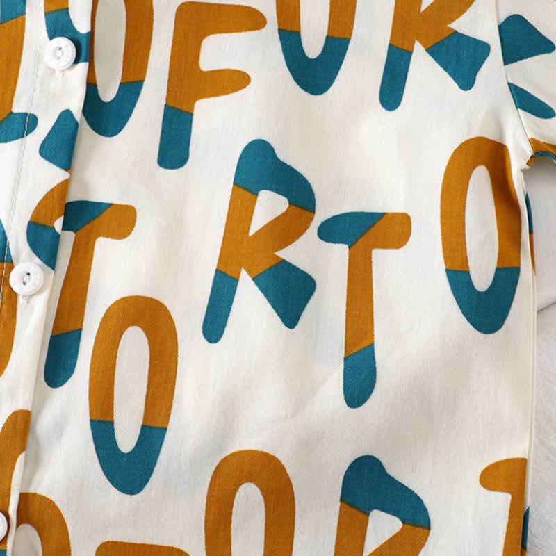 Toddler Boy Short Sleeve Printed Shirt - image 7