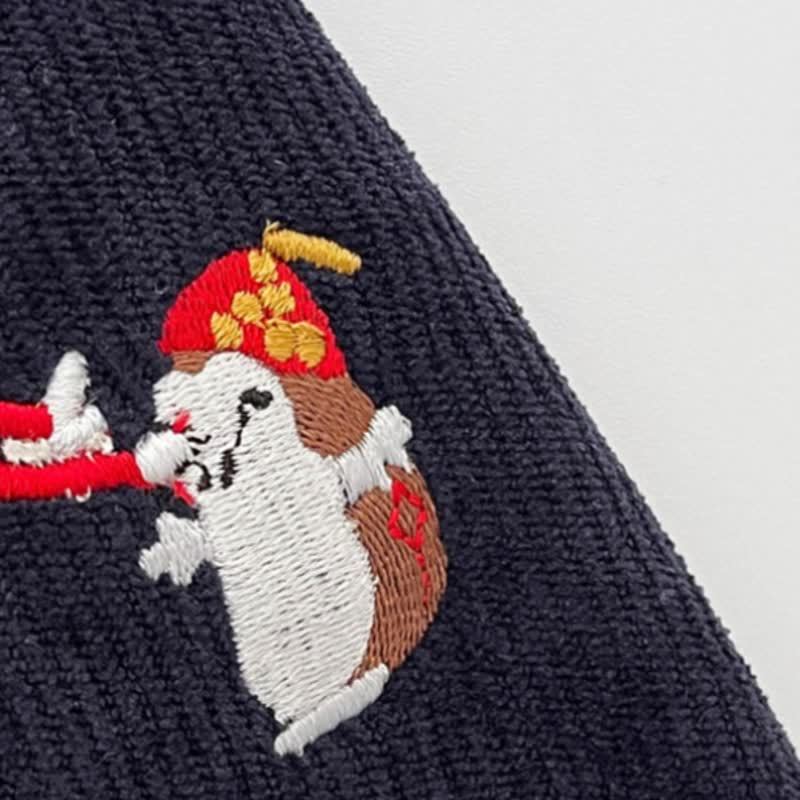 Baby Toddler Penguin Embroidered Corduroy Pants - image 6