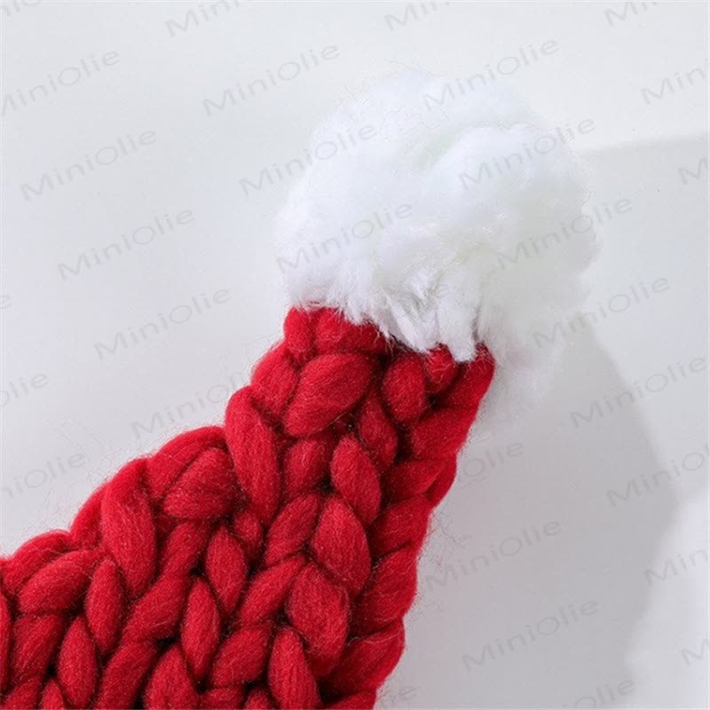 Baby Lovely Knitted Christmas Beanie - image 10