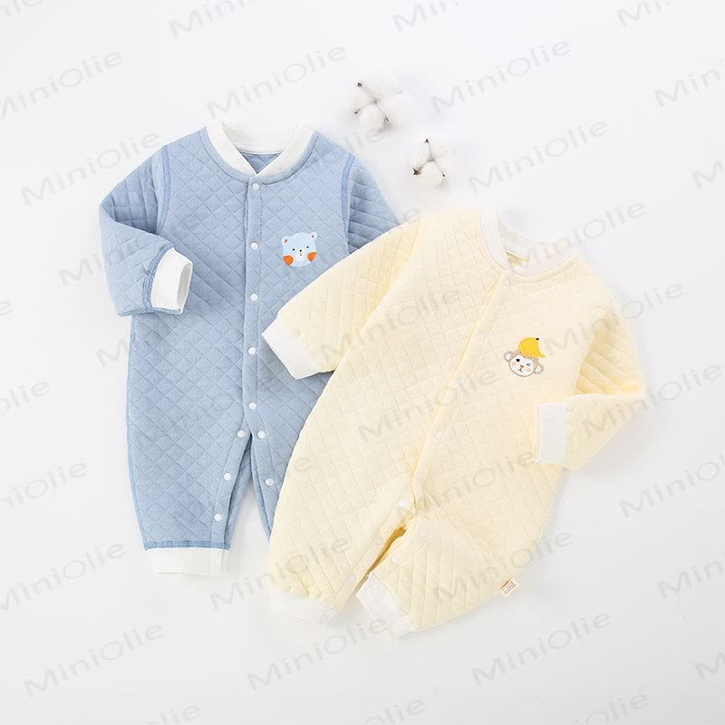  Newborn Baby Animal Thick Romper - image 3