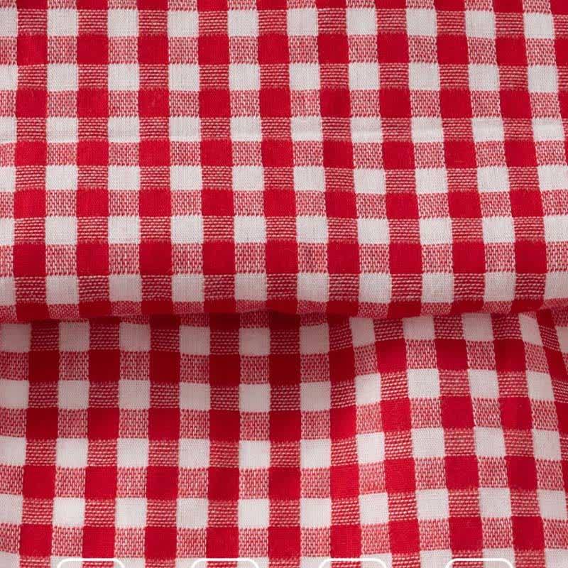 Toddler Girls Cotton Strawberry Print Plaid Sleeveless Dress - image 4