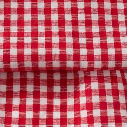 Toddler Girls Cotton Strawberry Print Plaid Sleeveless Dress - image 4