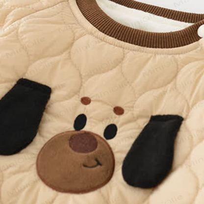 Baby Dog Fleece Lined 2-piece Set - image 7