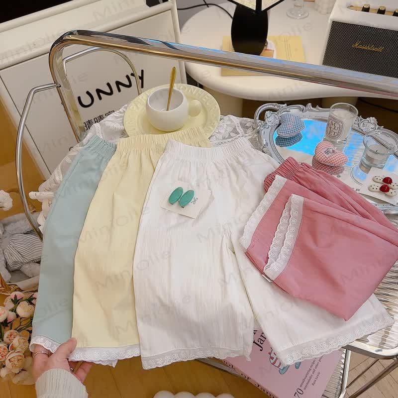 Toddler Girl Lace Casual Essential Pants - image 2