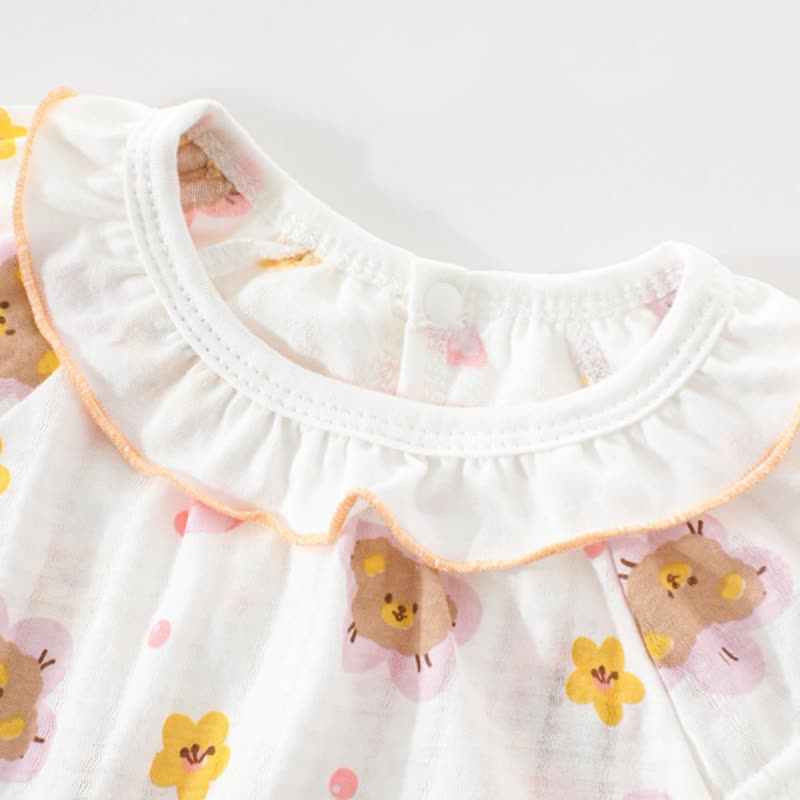 Baby Toddler Girl Fruit/Floral Print Summer Dress - image 6