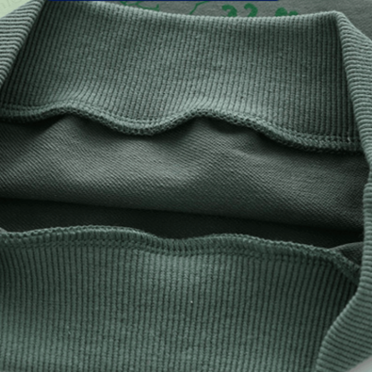 Kid Boy Dinosaurs Grey Green Sweatshirt - image 7