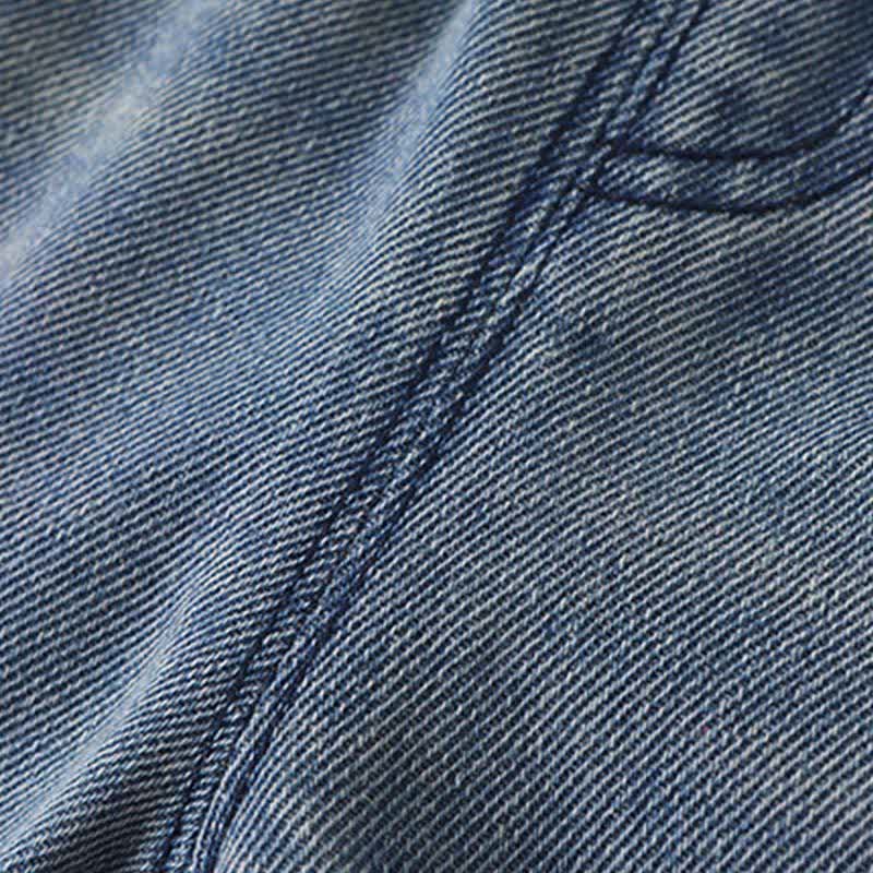 Baby Toddler Puppy Embroidered Denim Pants - image 8