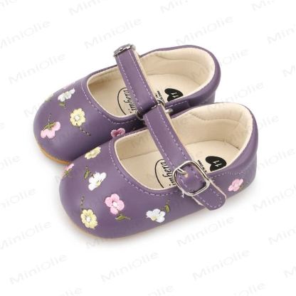 Baby Flower Embroidered Shoes - image 35