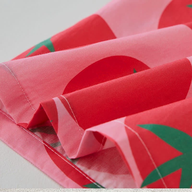 Baby Toddler Tomato Pink Sleeveless 2-piece Set - image 5