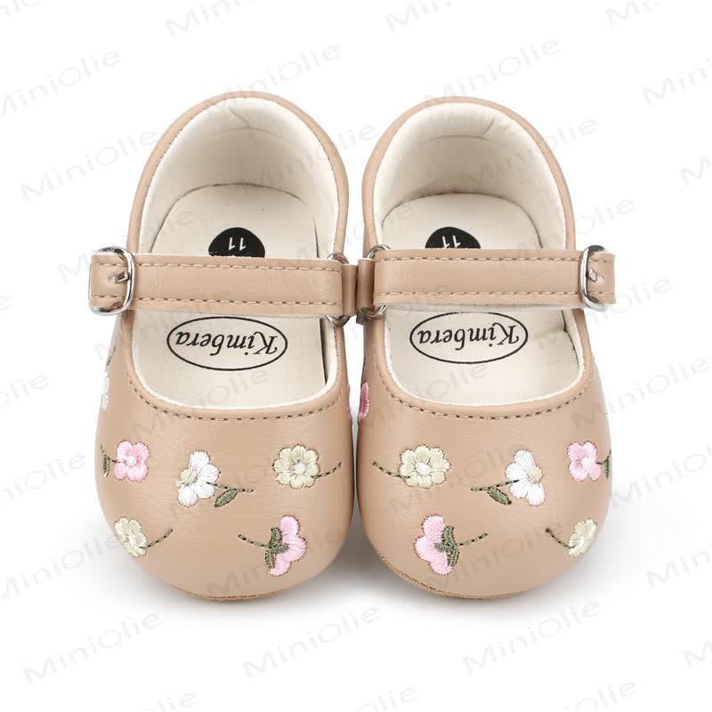 Baby Flower Embroidered Shoes - image 32