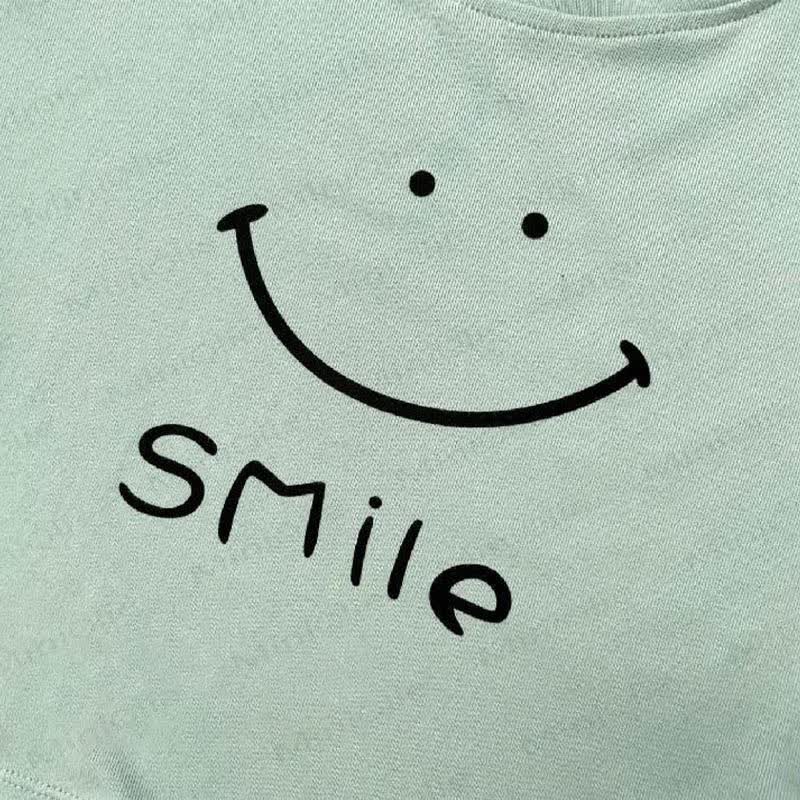 Toddler Soft Modal Smiley Face T-Shirt and Lounge Pants 2-piece Set - image 8