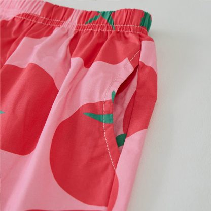 Baby Toddler Tomato Pink Sleeveless 2-piece Set - image 6