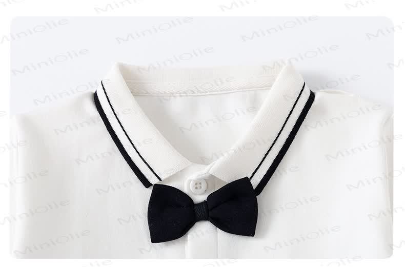 Baby Toddler Suspender Pants and Shirt Set - image 3