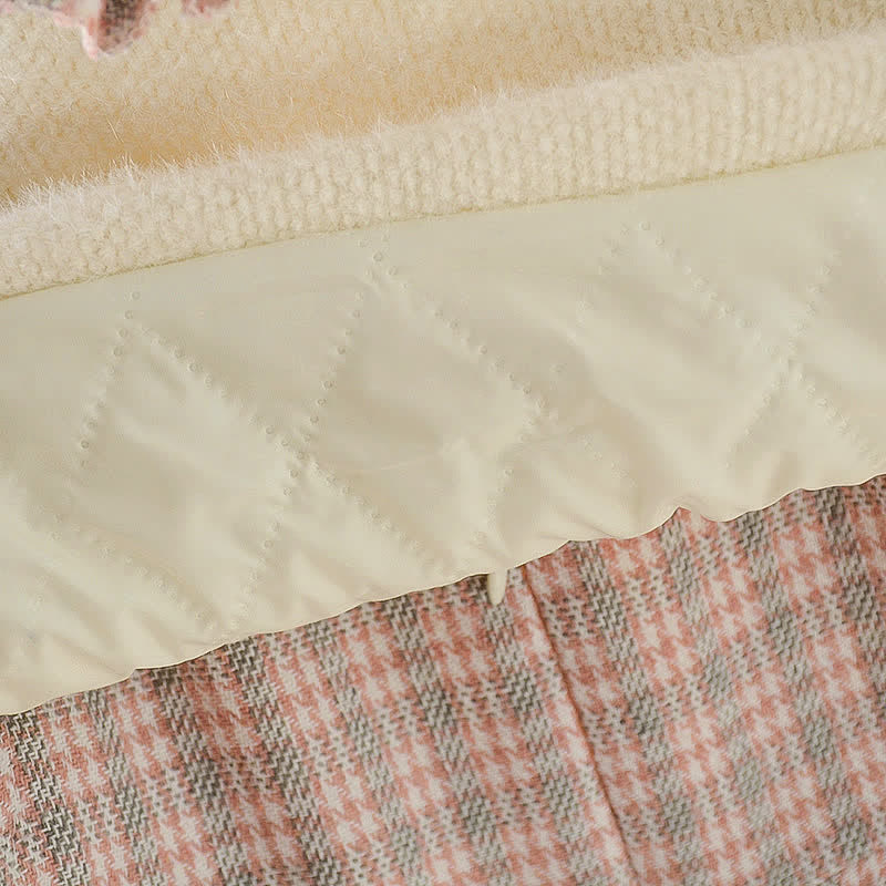 Toddler Plaid Dress and Cardigan with Bag - image 10