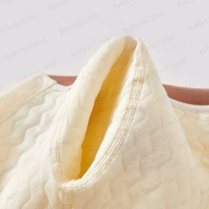 Baby Cartoon Animals Quilted Romper - image 4