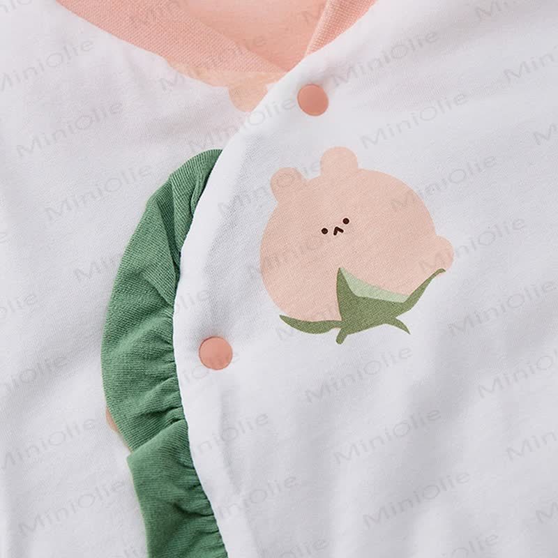 Baby Bunny Quilted Romper - image 9