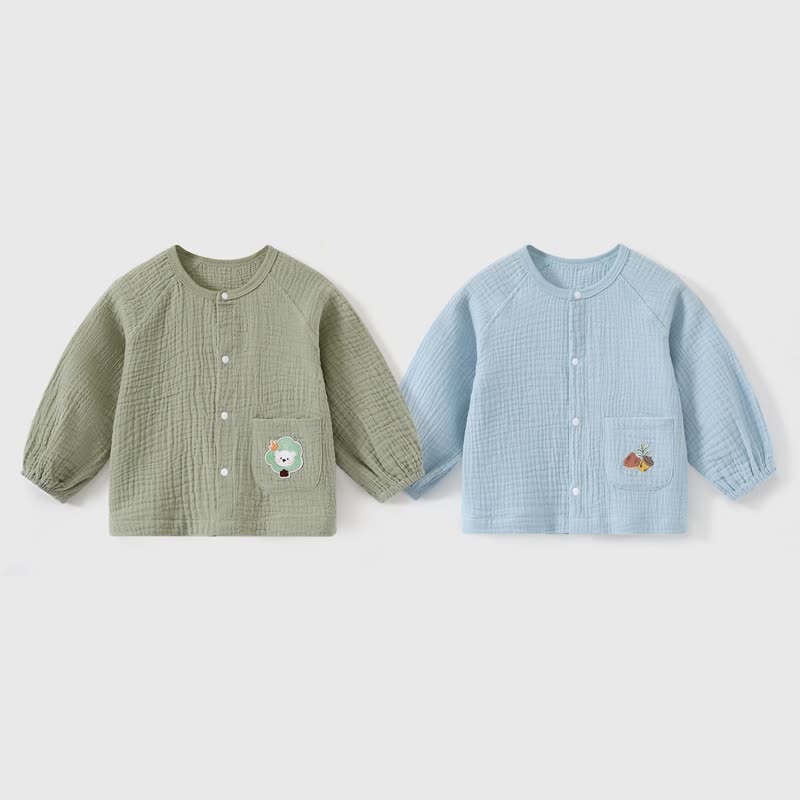 Baby Toddler Cartoon Print Snap Front Cardigan - image 6