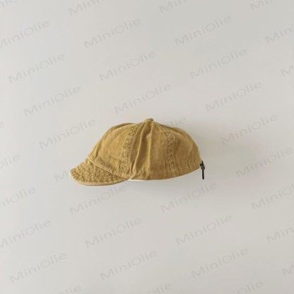 Baby Toddler Chic Washed Peaked Cap - Ginger - 6M-3T - image 17