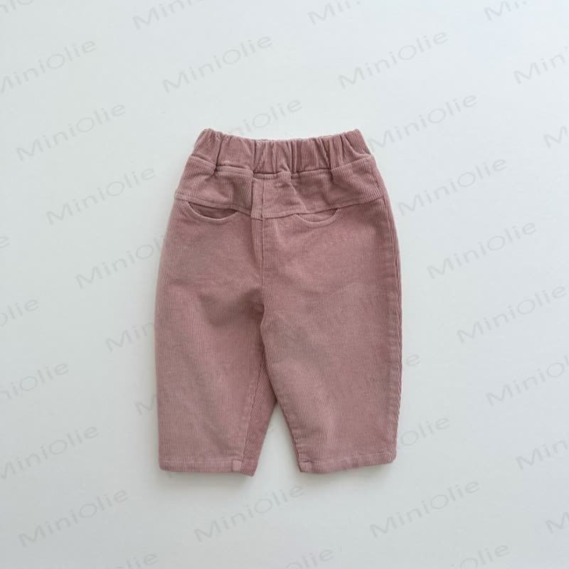 Baby Toddler Girl Cord Solid Color Pants - Pink - 8Y - image 6