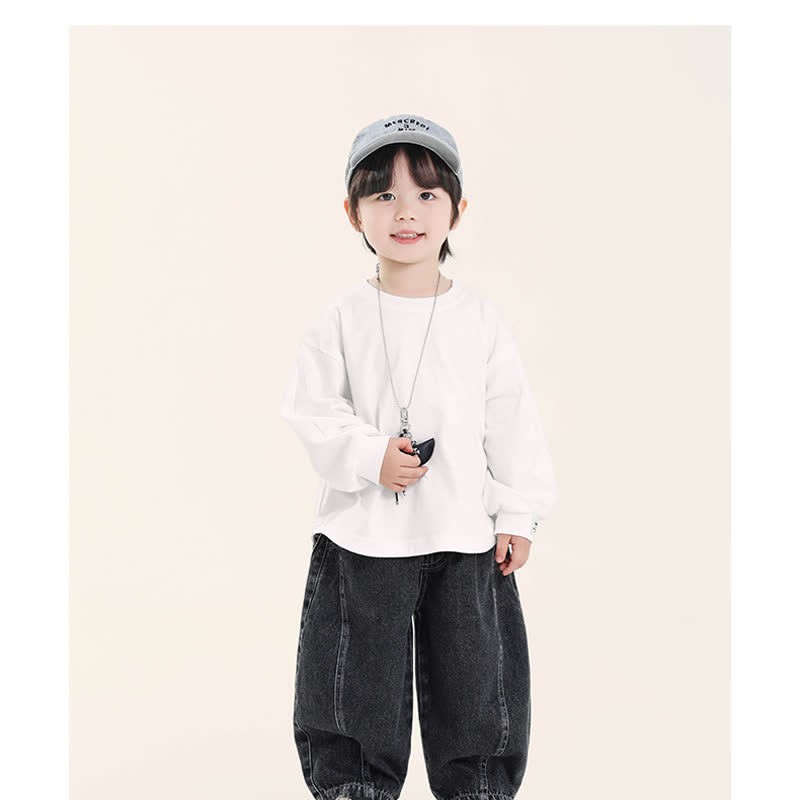 Toddler Boys Black Denim Pants - image 6