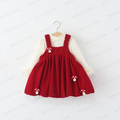 Baby Mushroom Dress and Top 2-Piece Set - image 4