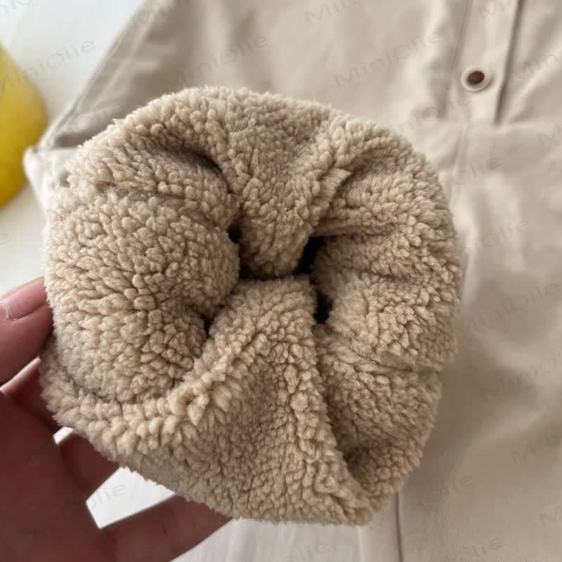 Baby Toddler Bunny Fleece Lined Overalls - image 11