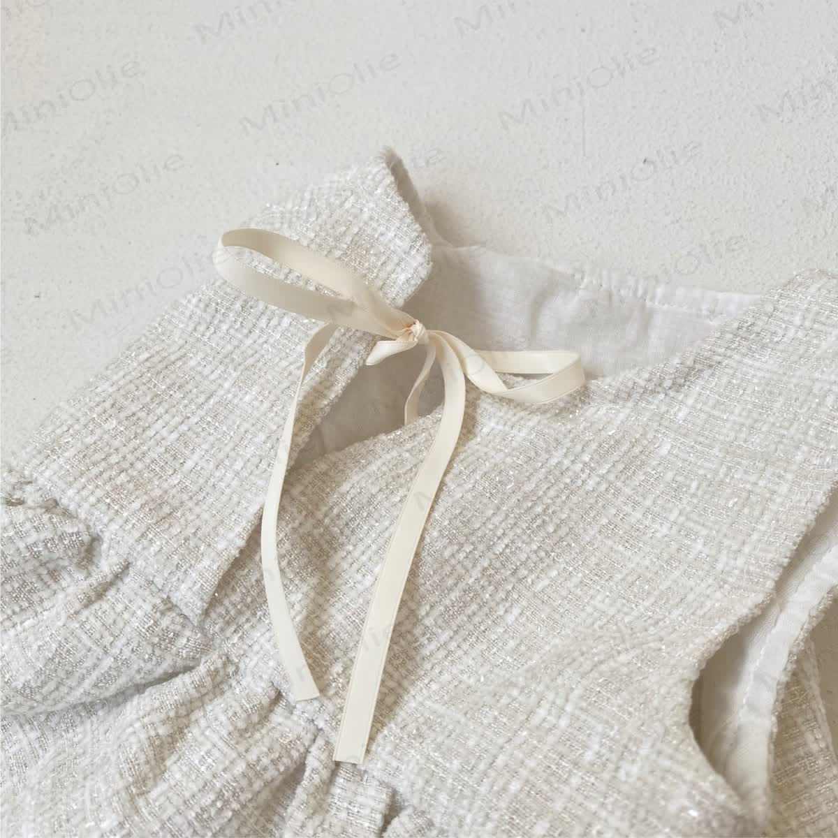 Baby Toddler Plaid Bow Dress - image 4