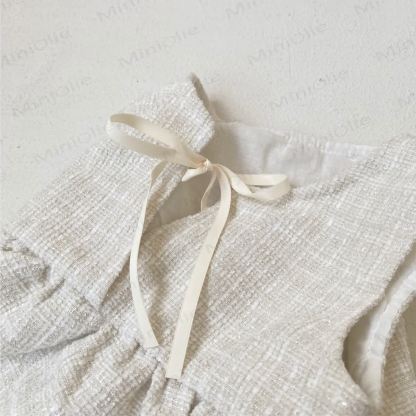 Baby Toddler Plaid Bow Dress - image 4