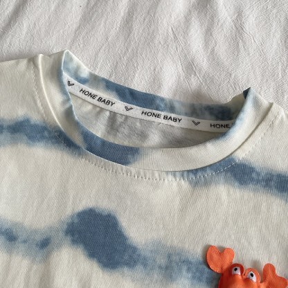 Toddler 2-Piece Blue Denim Crab Set - image 5