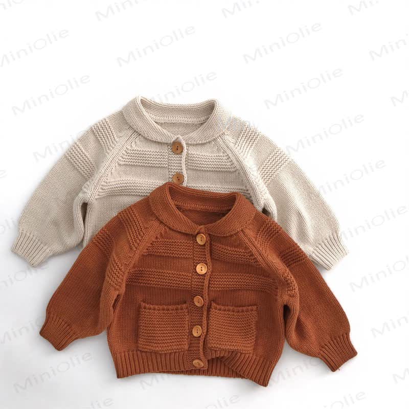 Baby Toddler Pocket Cardigan Outerwear - image 1