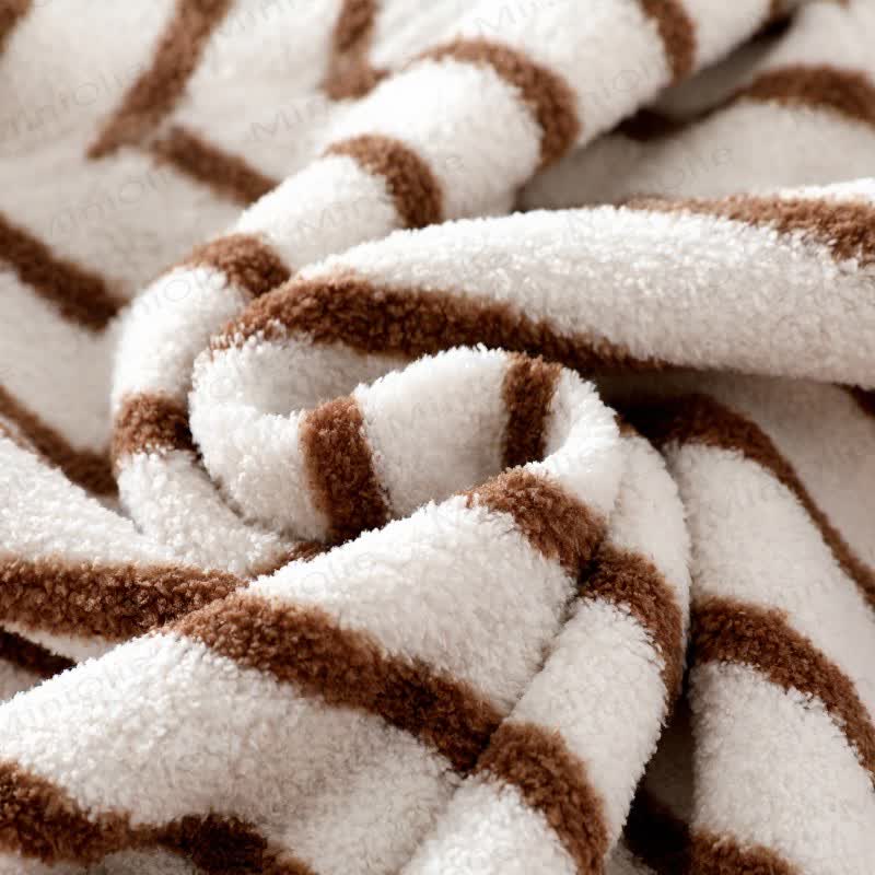 Baby Stripe Fleece Romper - image 6